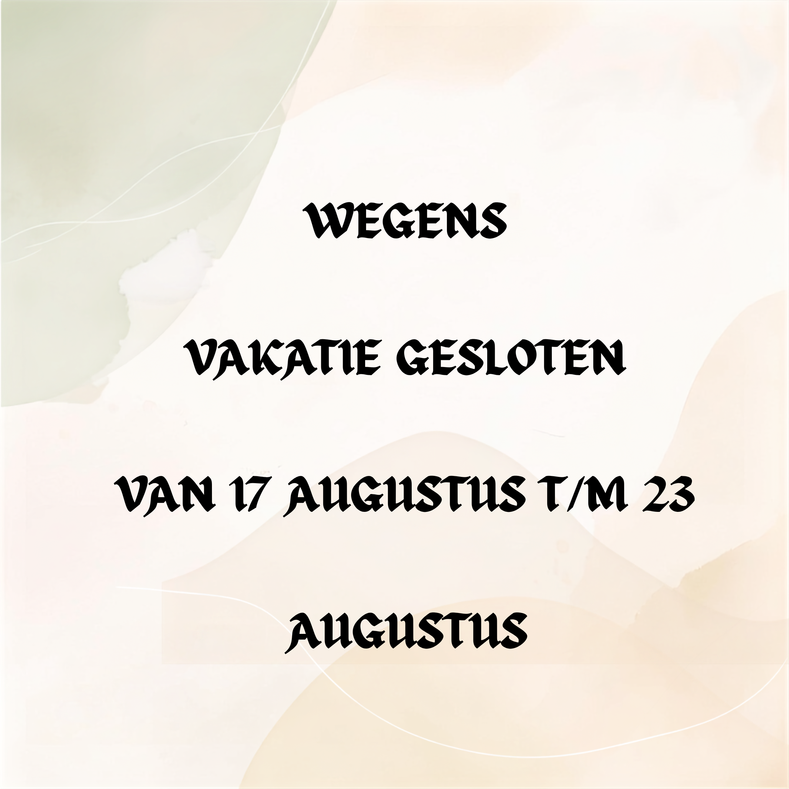 Welkom bij 't Fijn Genoegen!