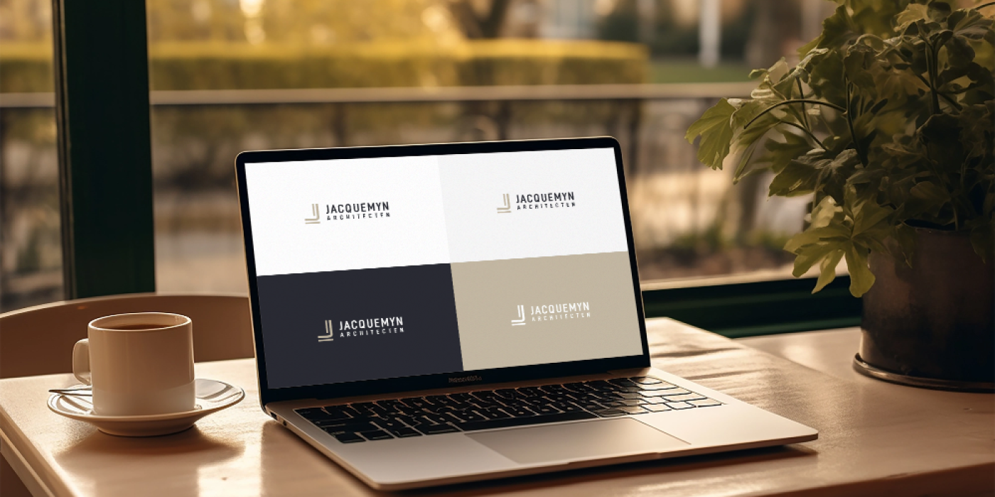 Laptop Mockup on a table (1)