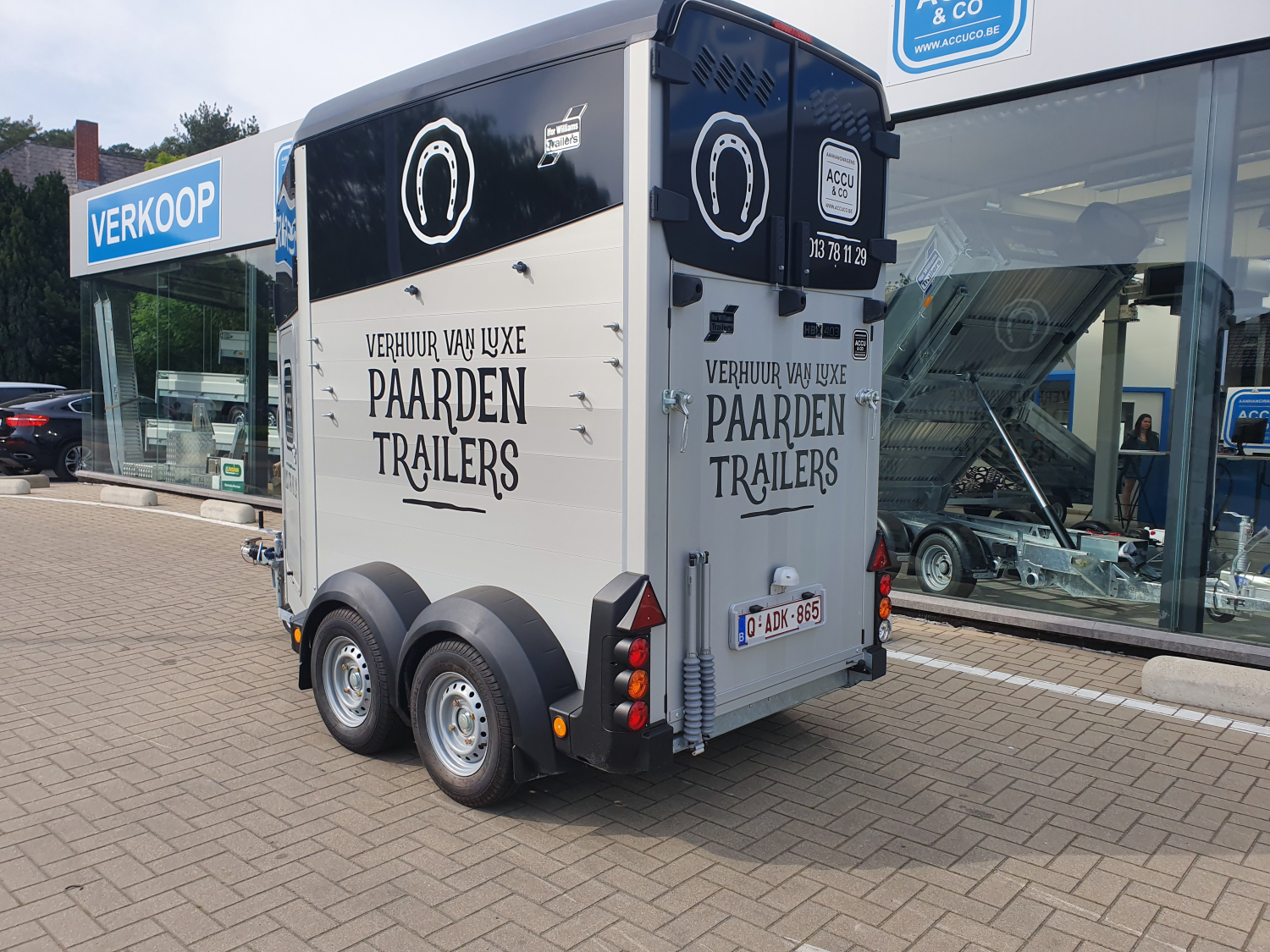 1,5 paardentrailer HBX403 | MTM 1100 kg