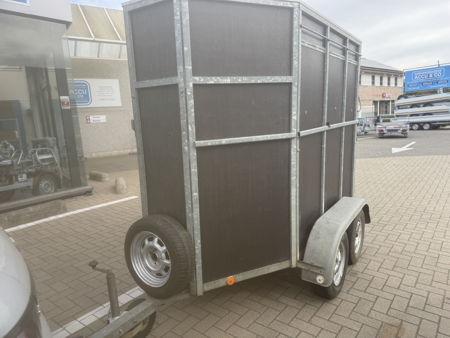 Pony - Schaap trailer ongeremd